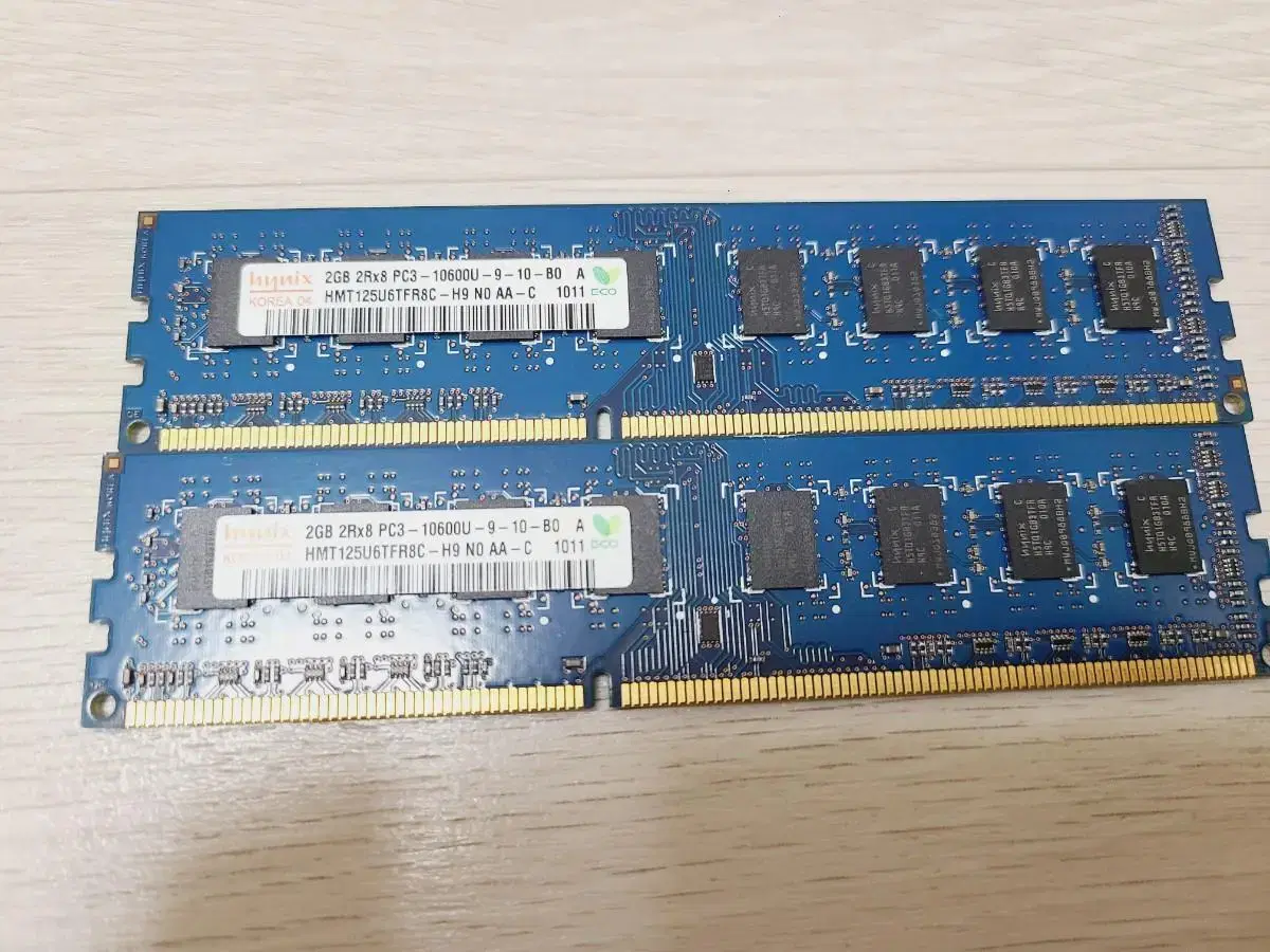 SK하이닉스 데스크탑 양면 램 2GB DDR3 10600U